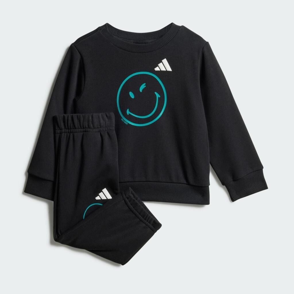 adidas I Smi Jogger Erkek Bebek Eşofman Takımı Siyah JN2151