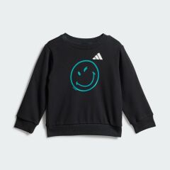 adidas I Smi Jogger Erkek Bebek Eşofman Takımı Siyah JN2151