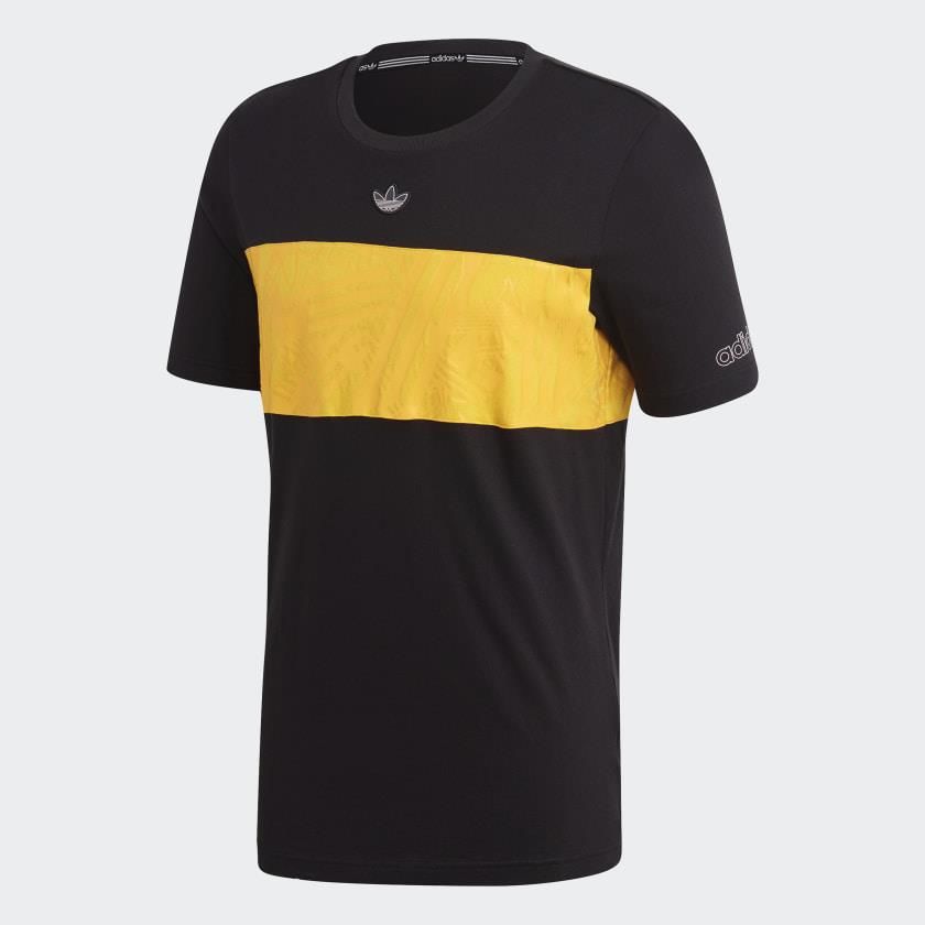 Adidas Panel Trefoil Tişört - Siyah GD5806