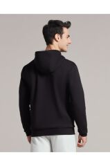 Skechers M 2xi-lock Arm Zipped Hoodie Erkek Siyah Sweatshirt S221022-001