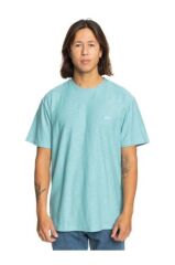 Quiksilver Slub Roundneck Erkek Tişört Turkuaz EQYKT04377-AQSK