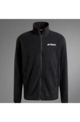 adidas Multi Essentials Full-Zip Fleece Terrex Erkek Sweatshirt Siyah JP0795