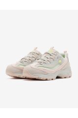 Skechers D'lites Corduroy Chic Kadın Sneakers Bej 150242 NTMT