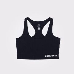 Converse Wordmark Kadın Siyah Bra Top - 10024540.001