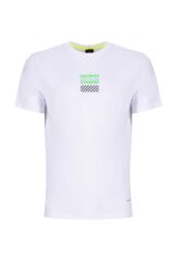 Lumberjack  Ct1069 Corey Minimal 2Fx Erkek T-shirt BEYAZ