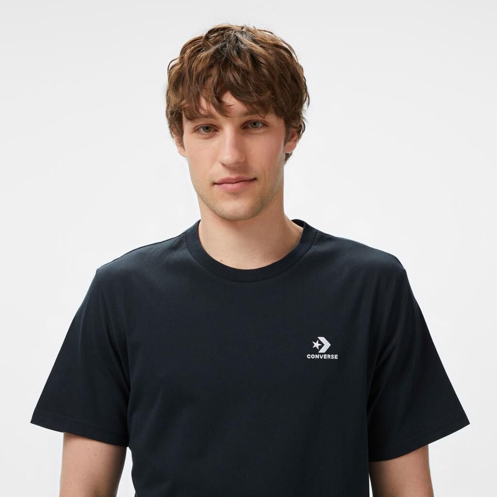 Converse Go-To Unisex Siyah T-Shirt - 10023876.001