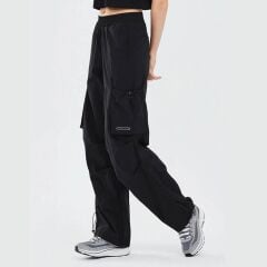 Skechers W Micro Wide Leg Pant Kadın Eşofman Altı Siyah S2510121-001