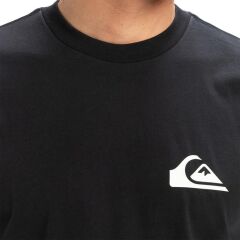 Quiksilver Aquıfer Ev Mını Logo Ss Erkek Tişört Siyah EQYZT08042-KVJ0
