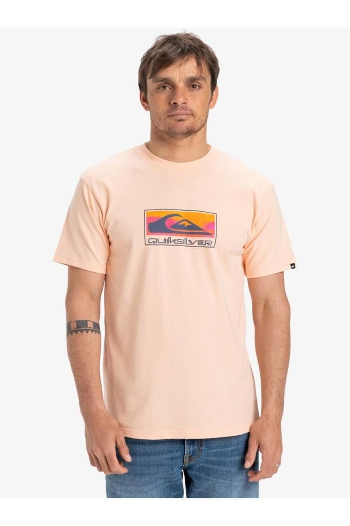 Quiksilver Ev Gradıent Box Ss Erkek Tişört Turuncu EQYZT08045-MEF0