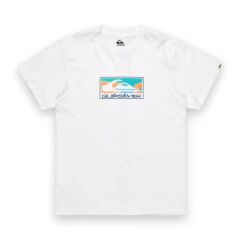 Quiksilver Ev Gradıent Box Ss Erkek Tişört Beyaz EQYZT08045-908