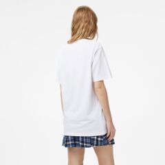 Converse Go-To Unisex Beyaz T-Shirt - 10023876.102