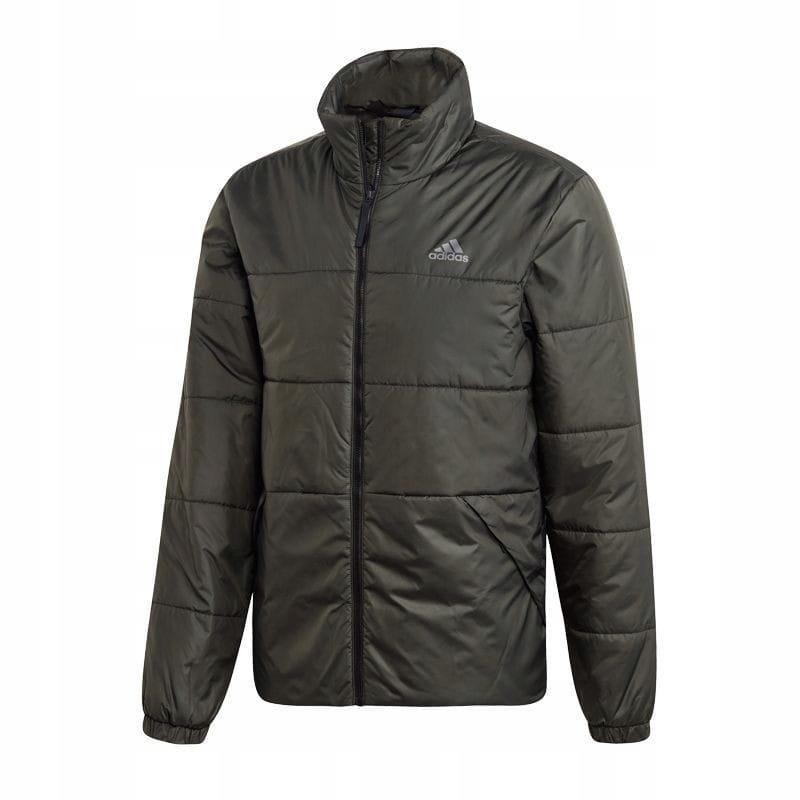 Adidas 3-Stripes Insulated Winter Erkek Haki Mont DZ1398