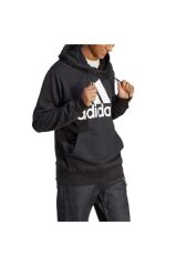 adidas adidas Kapüşon Yaka Siyah Erkek Sweatshırt Ic9363