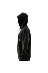 adidas adidas Kapüşon Yaka Siyah Erkek Sweatshırt Ic9363