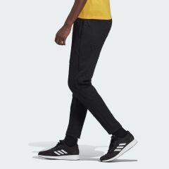 Adidas Aeroready Jacquard Logo Kadın Siyah Eşofman Altı FT6124