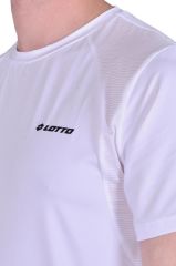 Lotto Sn956 Stewart Minimal Logo 2fx Erkek T-shirt Beyaz