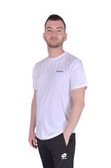 Lotto Sn956 Stewart Minimal Logo 2fx Erkek T-shirt Beyaz