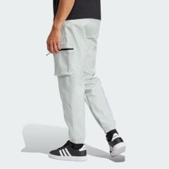 adidas City Escape Premium Cargo Trousers Erkek Eşofman Altı Gri JF3286