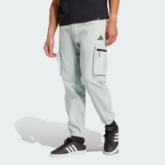 adidas City Escape Premium Cargo Trousers Erkek Eşofman Altı Gri JF3286