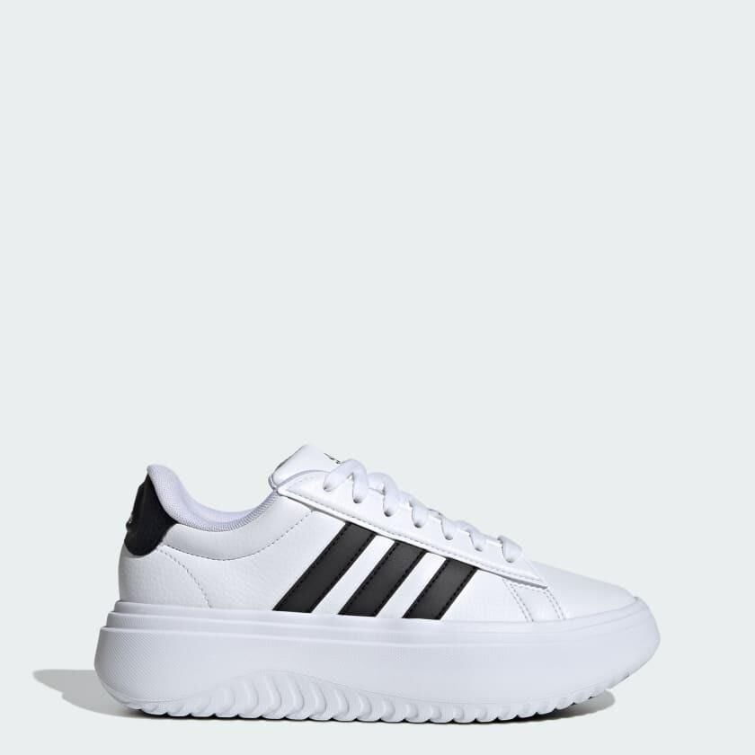 adidas Grand Court Platform Kadın Sneakers Beyaz IE1092