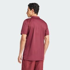 adidas Climacool Erkek Polo Yaka Tişört Bordo JH3396
