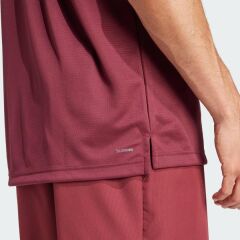 adidas Climacool Erkek Polo Yaka Tişört Bordo JH3396