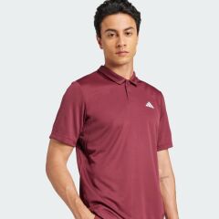 adidas Climacool Erkek Polo Yaka Tişört Bordo JH3396