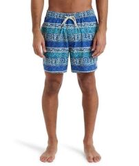 Quiksilver Surfsilk Straight Volley 16 Erkek Deniz Şortu Turkuaz EQYJV04107-GLHD