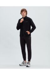 Skechers M Turtle Neck Full Zip Polar Erkek Siyah Polar S212171-001