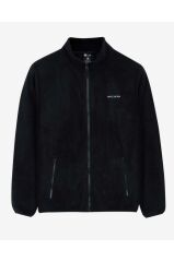 Skechers M Turtle Neck Full Zip Polar Erkek Siyah Polar S212171-001