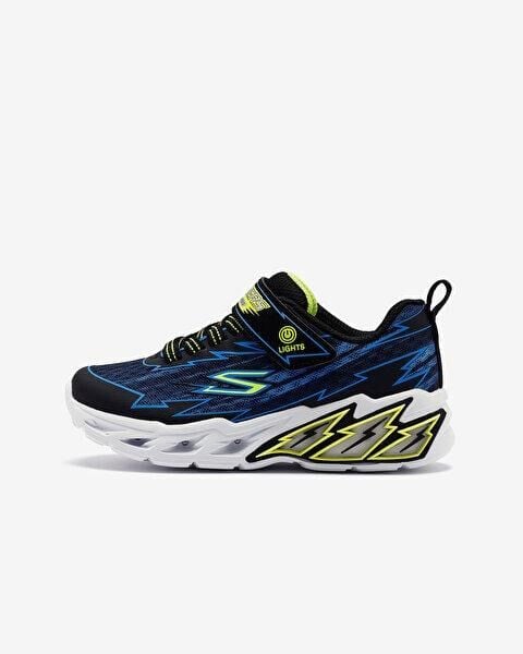 Skechers Light Storm 2.0 Bolt brights Erkek Çocuk Işıklı Spor Ayakkabı Siyah 400149L BKBL