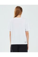 Skechers Graphic T-shirt W Short Sleeve Kadın Beyaz Tshirt S241011-100