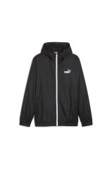 Puma Ess Solid Windbreaker Erkek Rüzgarlık Siyah 84748452