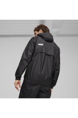 Puma Ess Solid Windbreaker Erkek Rüzgarlık Siyah 84748452