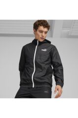 Puma Ess Solid Windbreaker Erkek Rüzgarlık Siyah 84748452