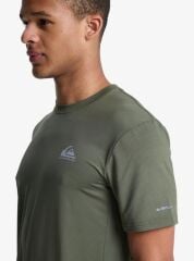 Quicksilver Caecilian T-Shirt Erkek - Açık Yeşil - EQYZT08292 6490