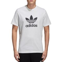 Adidas Erkek Tişörtü Spor Beyaz Cw0710 Trefoil T-Shirt