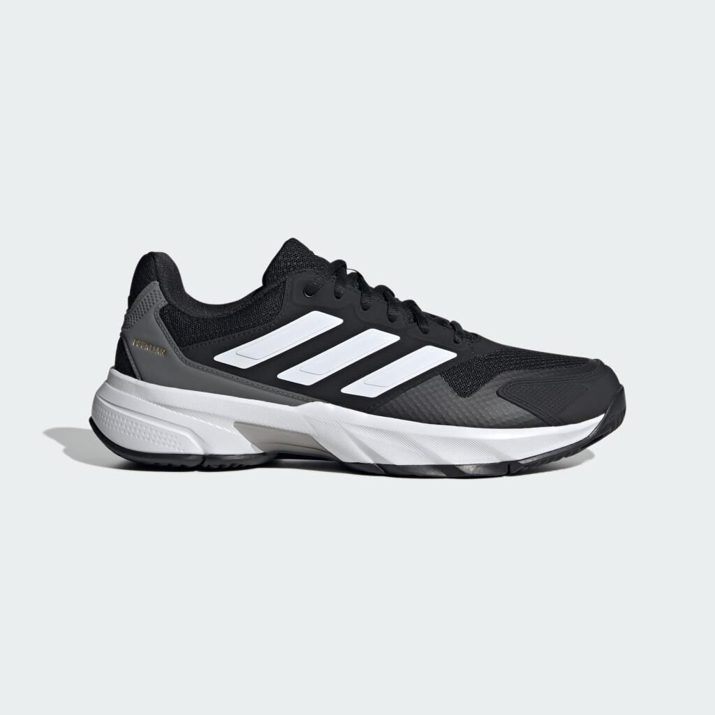 adidas CourtJam Control 3 M Erkek Tenis Ayakkabısı Siyah IF0458