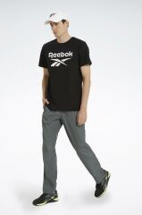 Reebok IDENTITY STACKED L Siyah Erkekl T-Shirt II8109