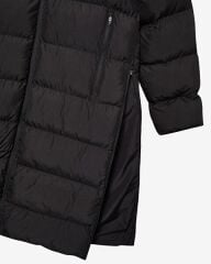 Skechers W Outerwear Puffer Jacket Kadın Mont Uzun Siyah S242132-001