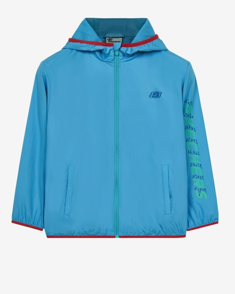 Skechers Micro Collection B Full Zip Hoodie Sweatshirt Çocuk SK241086-400