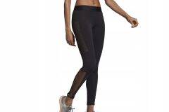 Adidas Siyah Kadın Günlük Tayt Dz8653 W id Mesh Tight