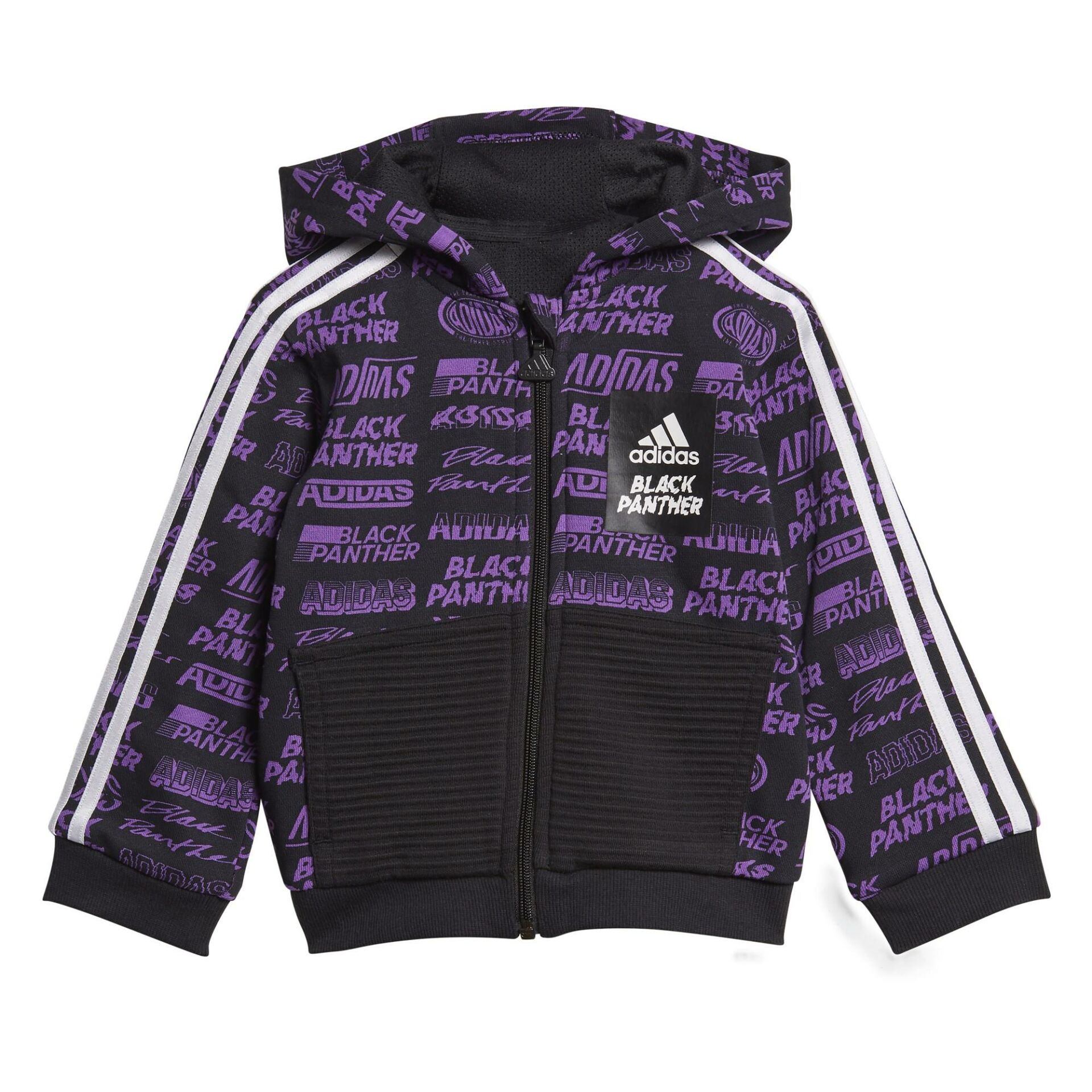 Adidas Disney Black Panter Bebek Siyah Eşofman Takımı ED6449