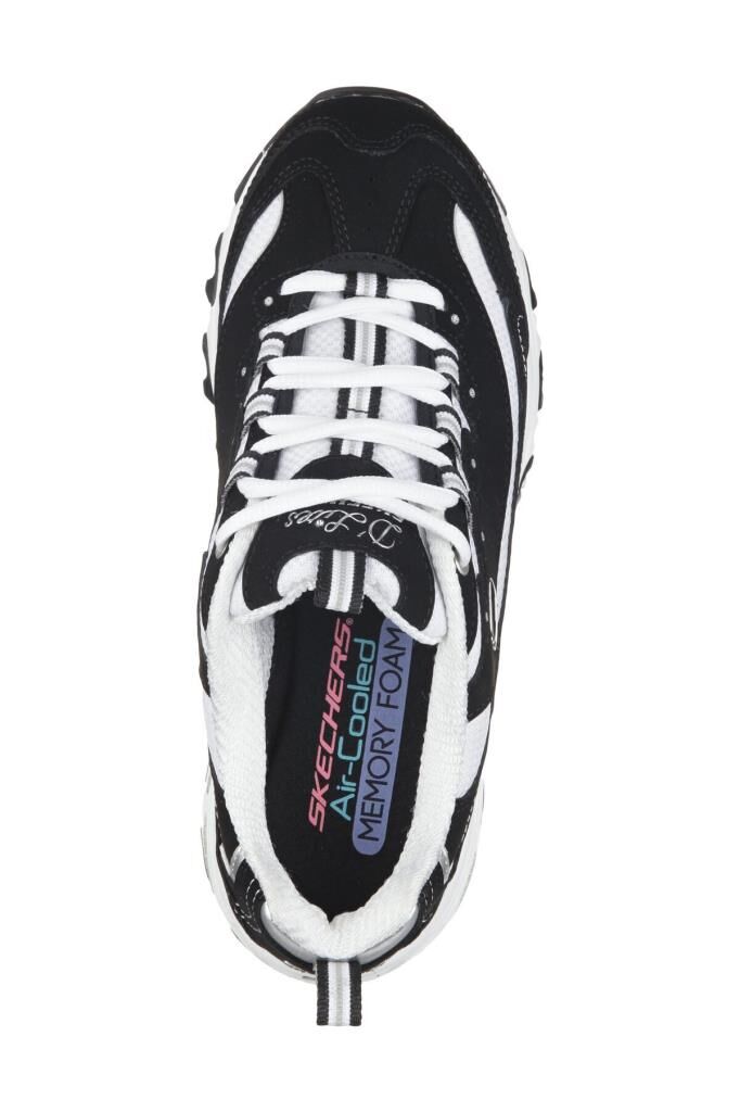 Skechers D'lites Biggest Fan Kadın Sneakers Siyah 11930 BKW