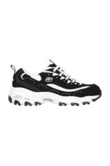 Skechers D'lites Biggest Fan Kadın Sneakers Siyah 11930 BKW