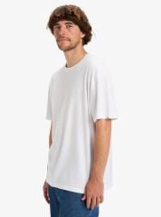 Quicksilver Salt Water - Short Sleeve Beyaz Erkek T-Shirt - EQYZT08204 WBB0