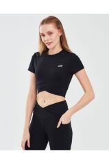 Skechers Performance Coll. W Short Sleeve T-shirt Kadın Siyah Tshirt S241133-001