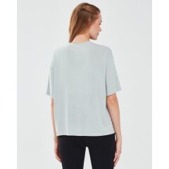 Skechers Graphic T-Shirt W Short Sleeve Kadın Gri Tshirt S241174-035