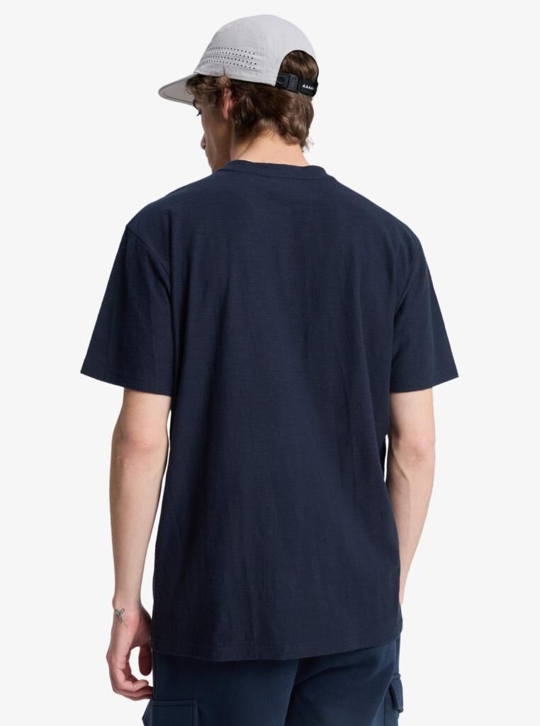 Quicksilver Slub Roundneck - Short Sleeve Erkek T-Shirt  - EQYKT04391 6800