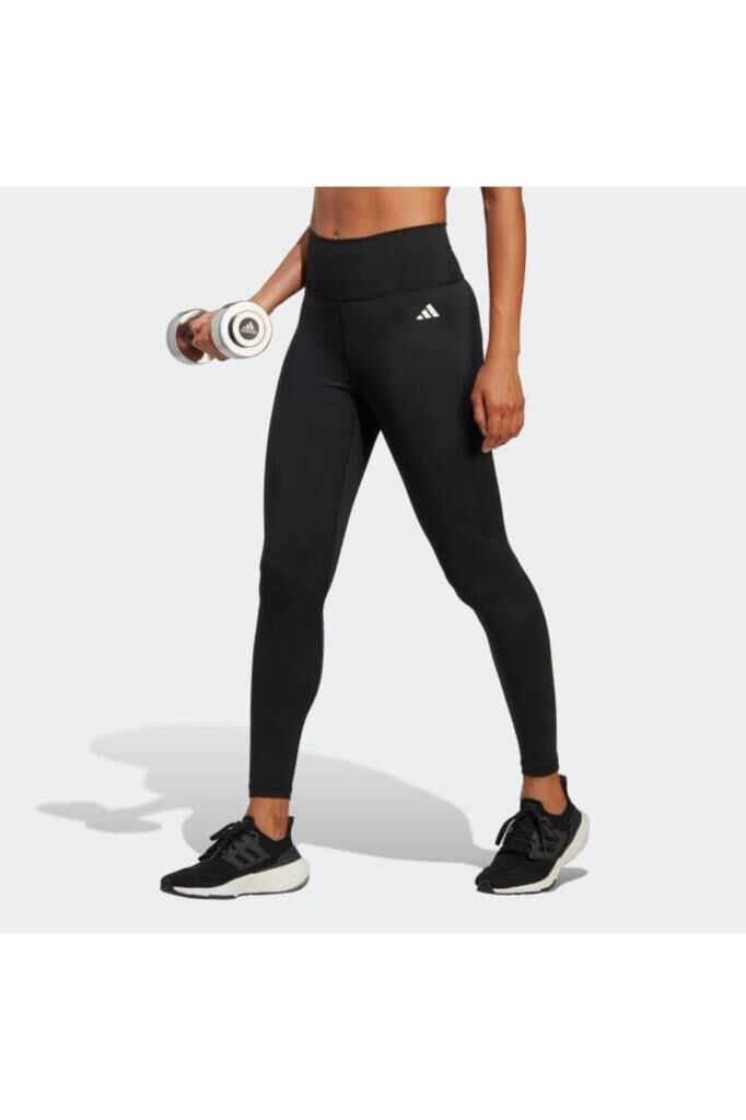 Adidas Training Essentials High-Waisted 7/8 Tayt - Siyah